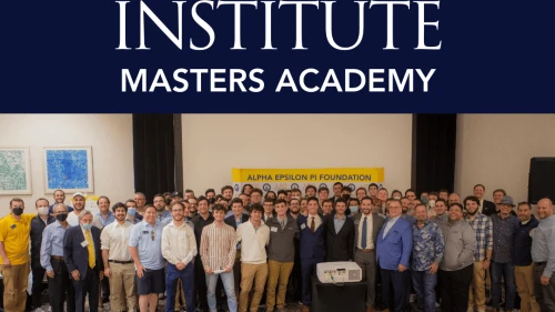 More than 100 student leaders were selected to attend the 2024 AEPi Leven Leadership Institute. Credit: Courtesy.