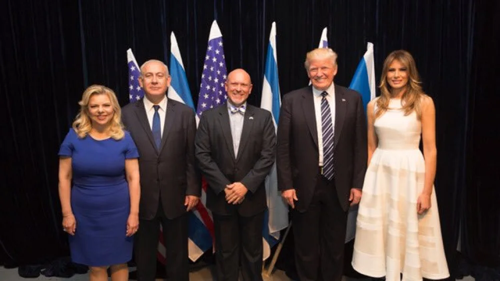 South Carolina State Rep. Alan Clemmons pictured with Israeli Prime Minister Benjamin Netanyahu and his wife Sara and U.S. President Donald Trump and first lady Melania Trump. Source: Alan Clemmons via Twitter.