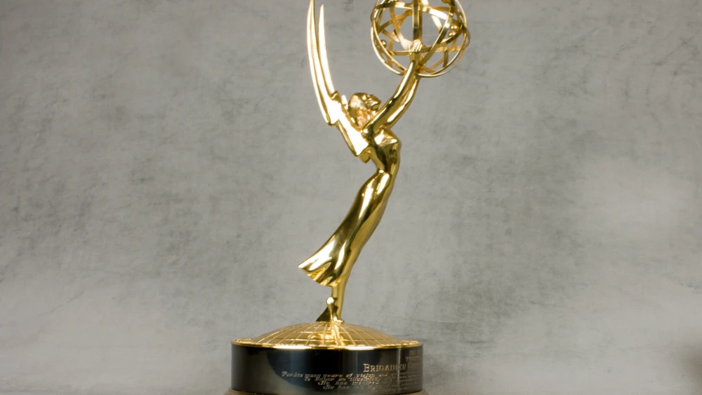 An Emmy Award. Credit: TCNJ.