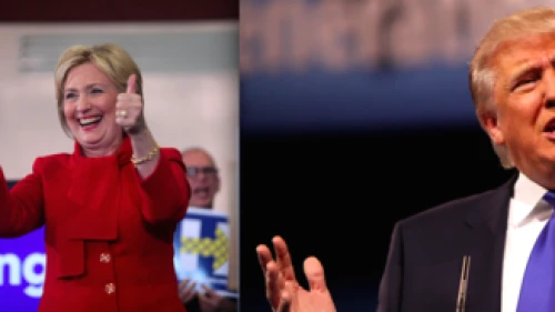 Click photo to download. Caption: Hillary Clinton and Donald Trump. Credit: Gage Skidmore via Wikimedia Commons.