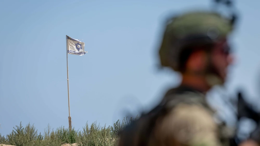 Ultra orthodox Jewish reserve soldiers of the IDF's Hasmonean Brigade operate in the Gaza Strip, on June 26, 2025. Photo by Chaim Goldberg/Flash90.
