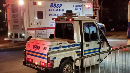 Shomrim emergency vehicles. Source: Williamsburg Shomrim via Twitter.