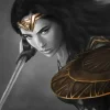 A “Wonder Woman” film poster featuring Israeli actress Gal Gadot. Source: Facebook.