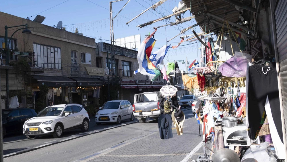 Flags in Northern Israel