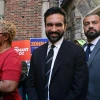 New York City mayoral candidate Zohran Mamdani attends a news conference on the cost of rent in the Bronx borough of New York City, Oct. 1, 2025. Photo by Spencer Platt/Getty Images.