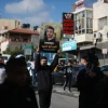 Palestinians take part in a protest in Ramallah following the death of security prisoner Nasser Abu Hamid, Dec. 20, 2022. Photo by stringer/FLASH90.