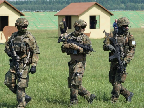German troops training at Faßberg Air Base, Germany, on on June 15, 2019. Photo: Wikimedia Commons/ Tim Rademacher.