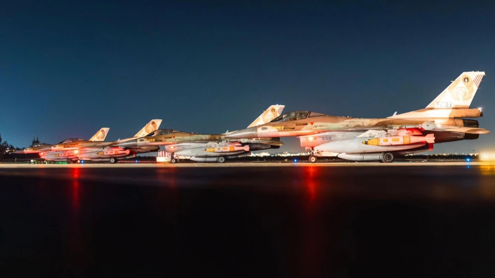 Israeli Air Force fighter jets during "Operation Roaring Lion" against the Islamic Republic of Iran, March 2026. Credit: Israel Defense Forces.