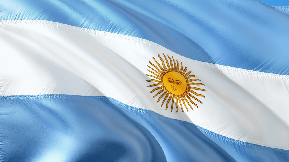 The Argentinian flag. Credit: jorono/Pixabay