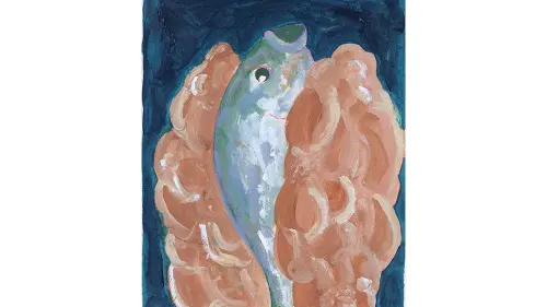 Shabbat fish by Mark Podwal