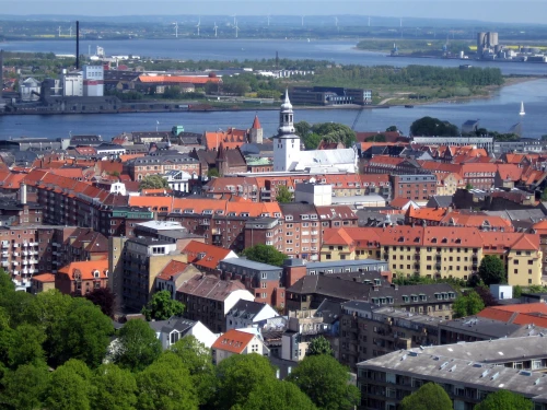 Aalborg, Denmark. Photo by Tomasz Sienicki via Wikimedia Commons.