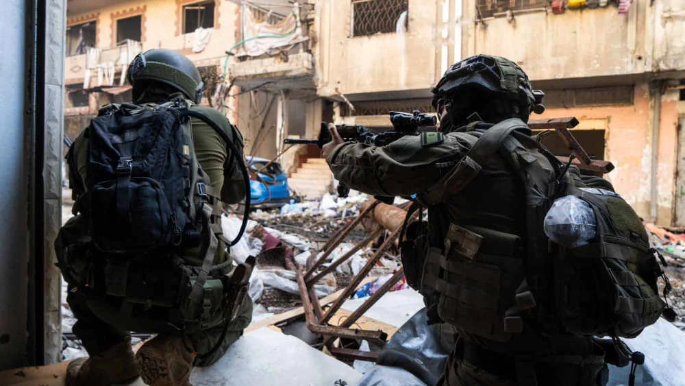 Israeli troops operating in the Gaza Strip, March 23, 2024. Credit: IDF.