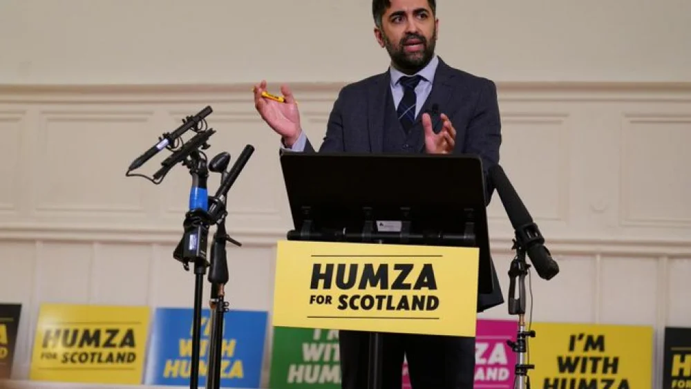Scottish Cabinet Secretary for Health and Social Care Humza Yousaf. Source: Twitter.