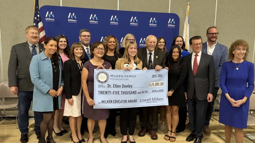 Milken national educator award