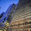The New York Times building in New York City. Credit: Serge Attal/Flash90.