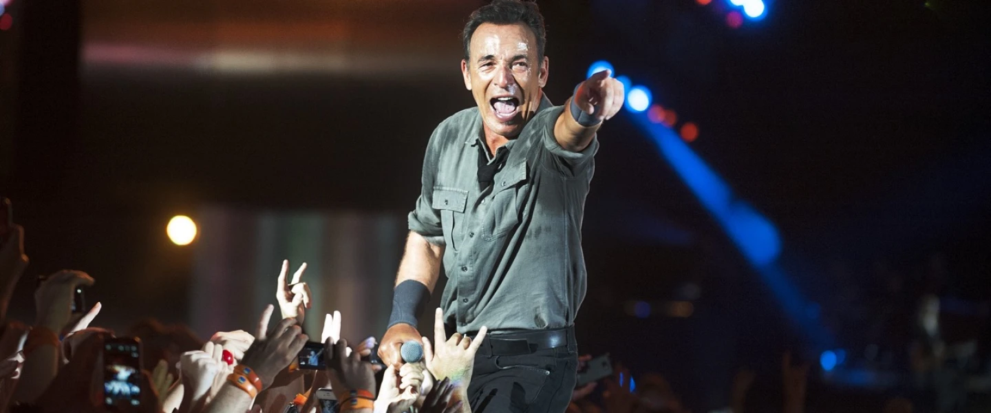 Bruce Springsteen performs in Rio de Janeiro, Sept. 21, 2013. Photo by Antonio Scorza/Shutterstock.