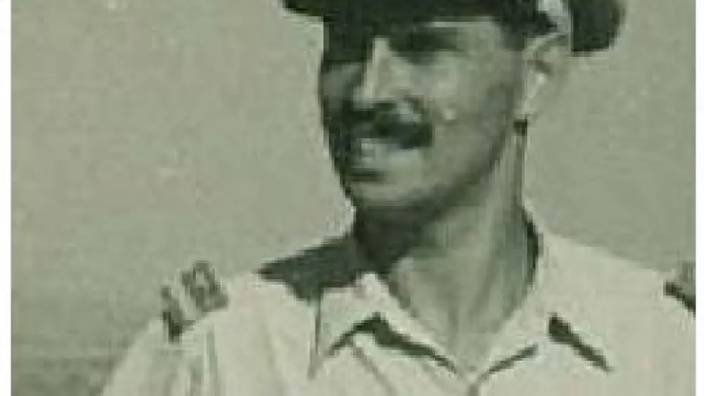 Harold “Smoky” Simon in uniform. Credit: Courtesy.