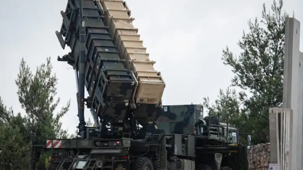 A Patriot missile interceptor battery stationed in northern Israel, Aug. 2, 2018. Photo by Basel Awidat/Flash90.