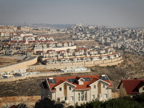 The Dagan (foreground) and Tamar (background) neighborhoods of Efrat in Judea, Nov. 10, 2020. Photo by Gershon Elinson/Flash90.