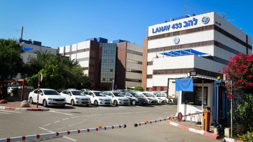 The Israel Police's Lahav 443 unit headquarters in the city of Lod on Nov. 4, 2019. Photo by Flash90.