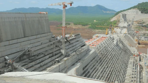 The Grand Ethiopian Renaissance Dam. Credit: Ethiopian government website.