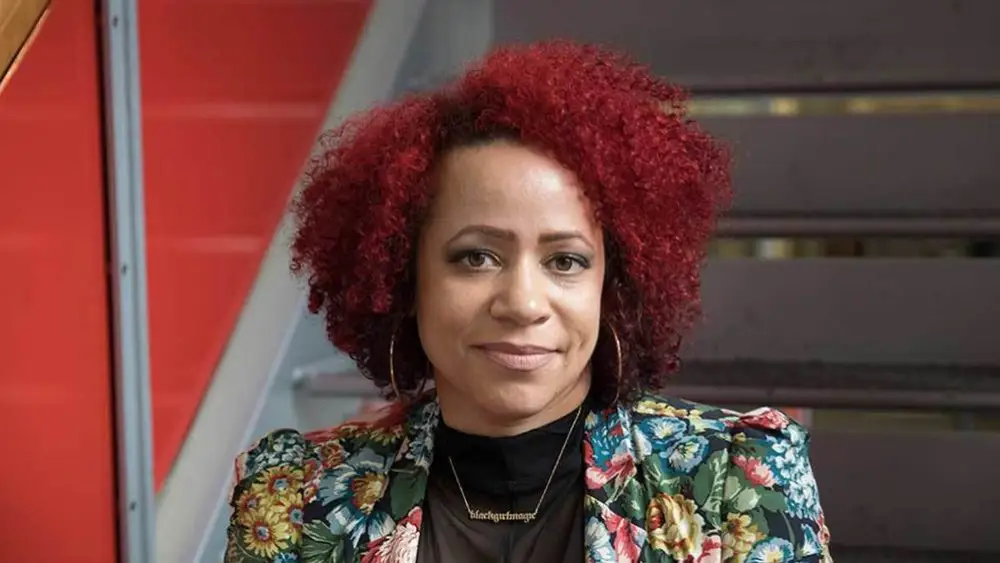Nikole Hannah-Jones, author of a recent “New York Times Magazine” piece, “What Is Owed,” discussing reparations for slavery. Credit: University of Notre Dame.