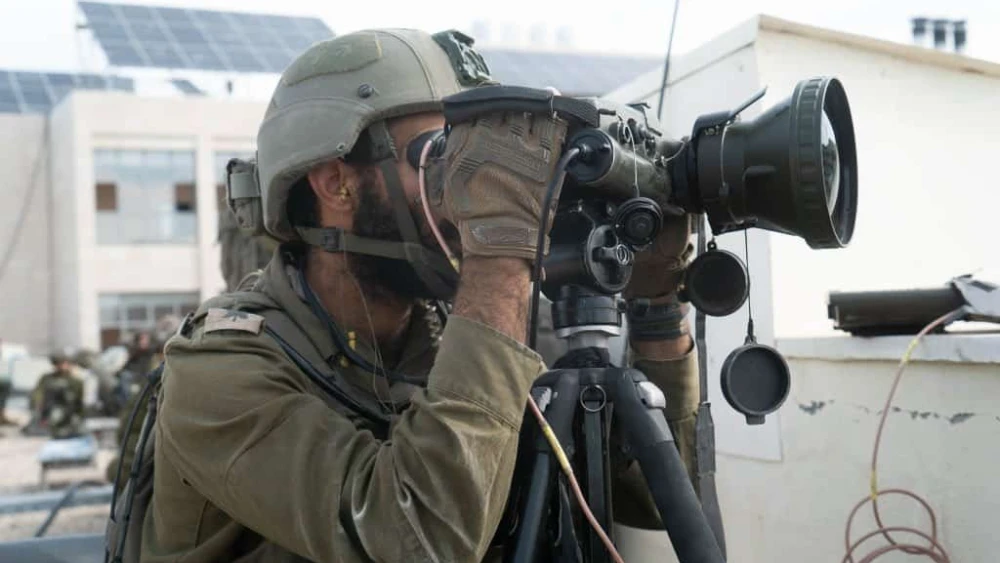 Israeli troops operating in the Hamas-ruled Gaza Strip, Nov. 28, 2023. Credit: IDF.
