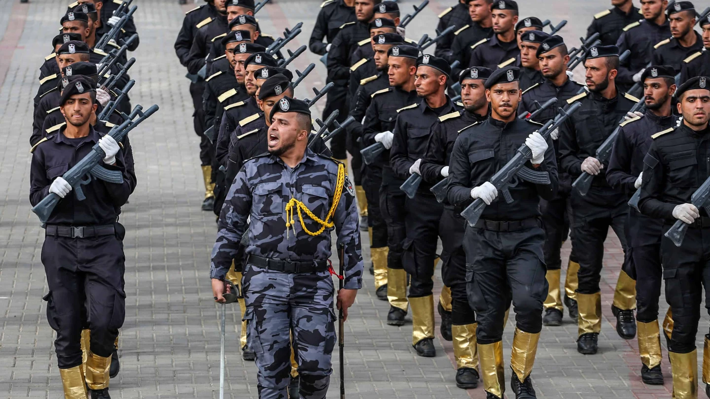 Hamas Security Forces in Gaza