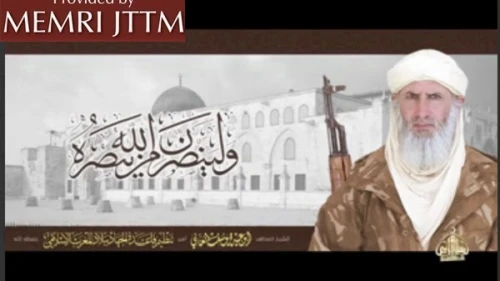 Al-Andalus, the media arm of Al-Qaeda in the Islamic Maghreb (AQIM) released an audio statement delivered by the group's commander, Abu Ubaydah Yusuf al-Anabi on June 20, 2021. Credit: MEMRI.