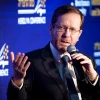 President Isaac Herzog speaks at the Herzliya Conference on May 22, 2023. Photo by Avshalom Sassoni/Flash90.