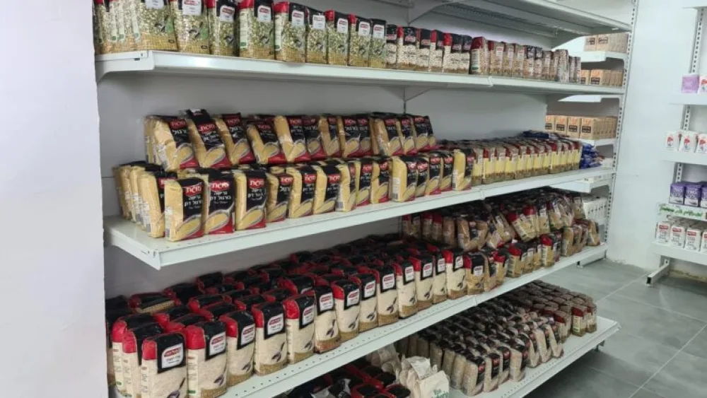 The only rule in the store is to take one product of each kind. Photo courtesy of Shani and Osher Shukrun.