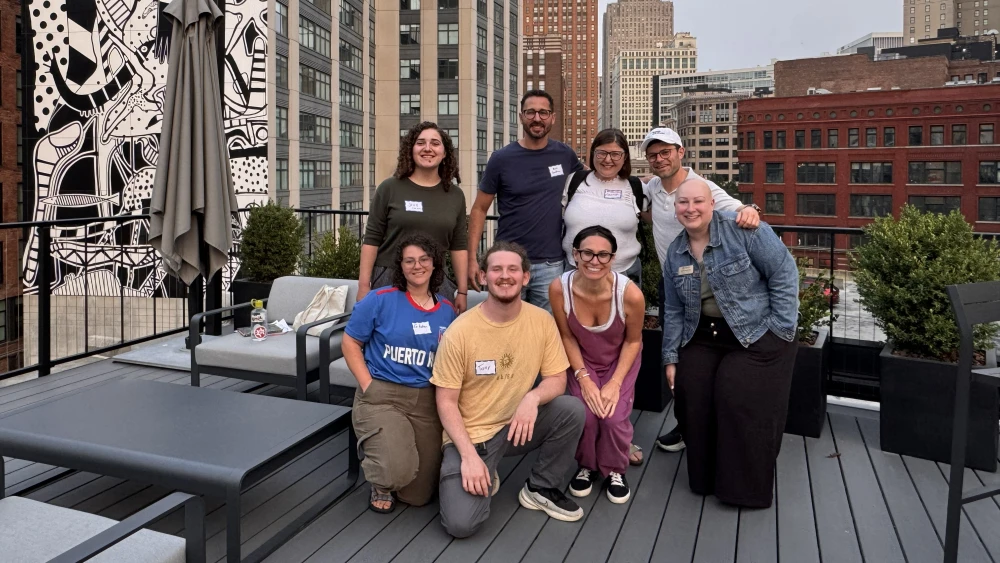 Young adults with Repair the World Detroit