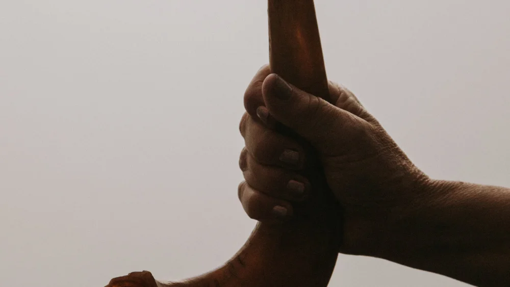 The Museum of Jewish Heritage: A Living Memorial to the Holocaust in New York City revealed a shofar that was hidden and blown in the Auschwitz concentration camp 75 years ago, Sept. 23, 2019. Credit: Museum of Jewish Heritage via Instagram.
