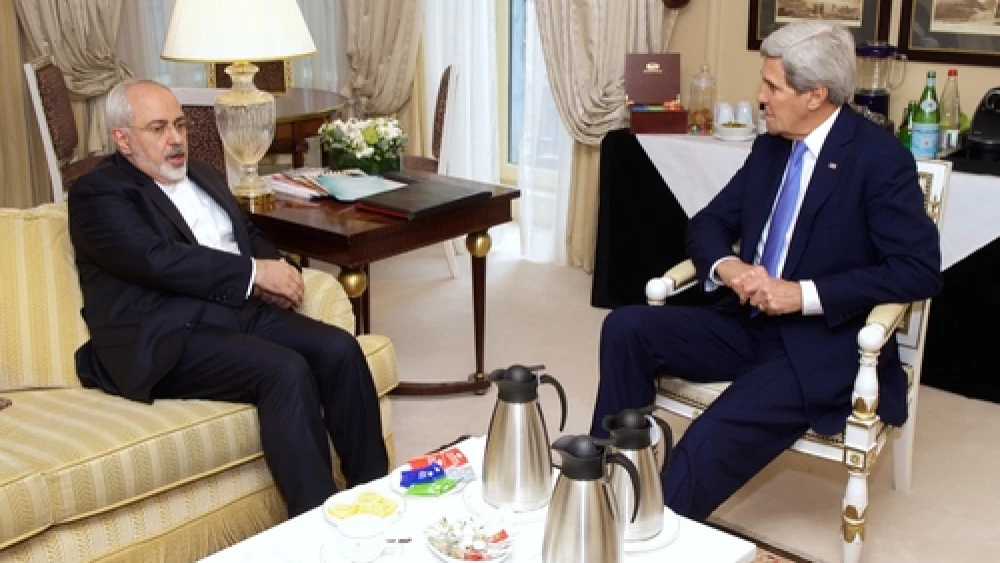 On Jan.16, 2015, U.S. Secretary of State John Kerry meets with Iranian Foreign Minister Mohammad Javad Zarif in Paris. Credit: U.S. State Department.