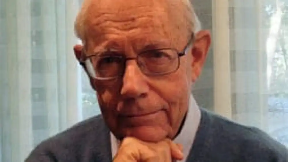 Roger Isaacs, 97, launched a new biblical journal. Courtesy.