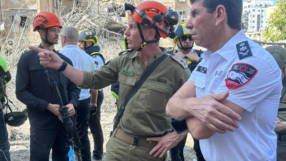 Maj Rafi Israel's first responders saved ‘many lives’ during Iranian missile ...