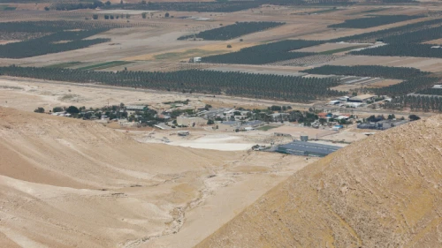 The Jordan Valley, July 4, 2022. Photo by Gershon Elinson/Flash90.
