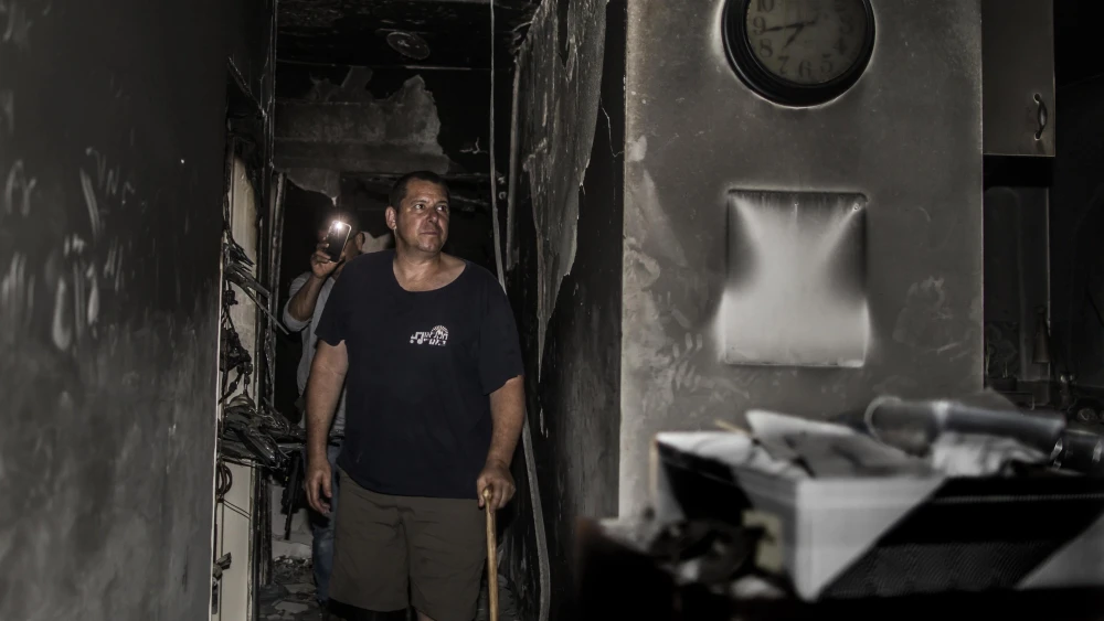 Avida Bachar in Damaged Home