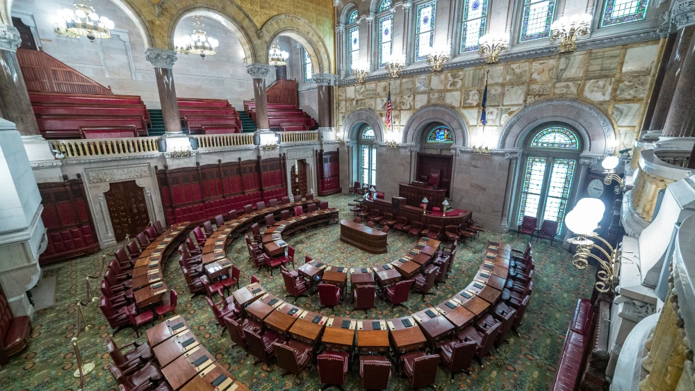 New York State Senate chamber