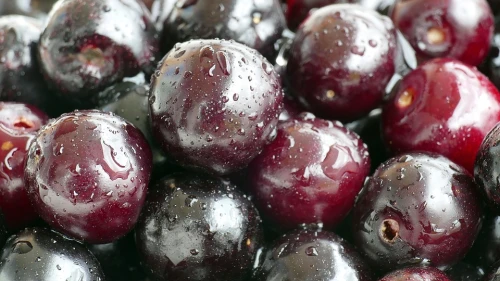 Dark cherries. Credit: Pixabay.