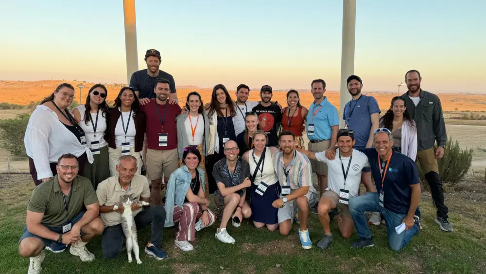 JLIM participants at Wadi Attir