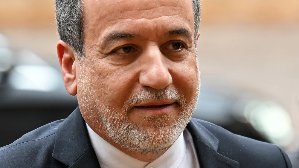 Iranian Foreign Minister Abbas Araghchi arrives at Lebanon's government palace in Beirut to meet Prime Minister Nawaf Salam, Jan. 9, 2026. Photo by Joseph Eid/AFP via Getty Images.