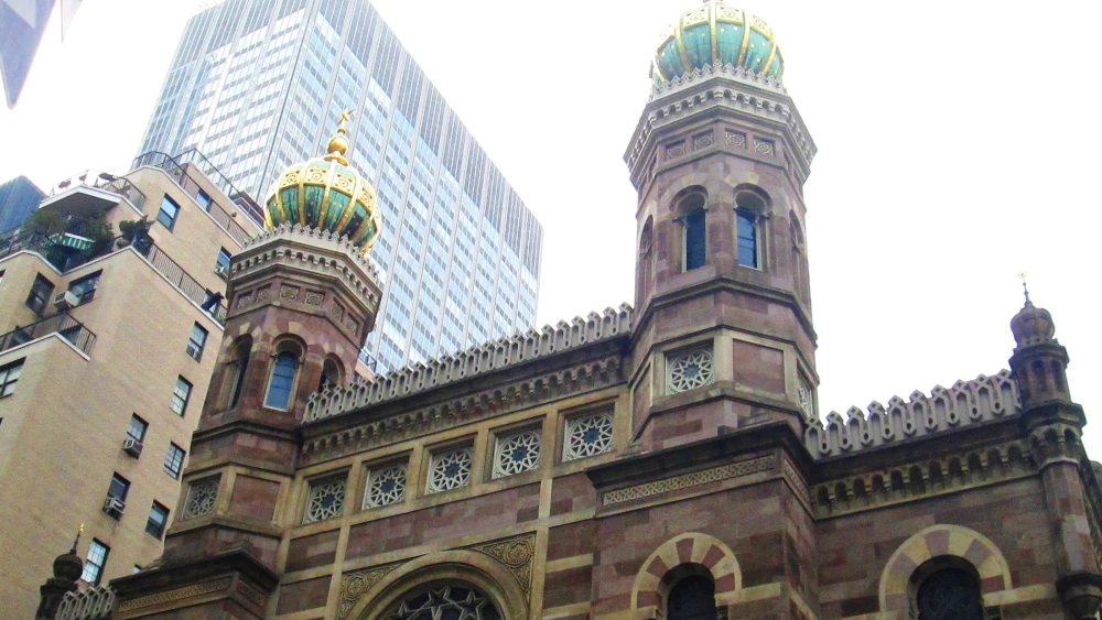 The Central Synagogue in New York City. Credit: Wikimedia Commons.