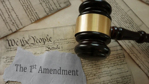 First Amendment to the U.S. Constitution. Credit: zimmytws/Shutterstock.