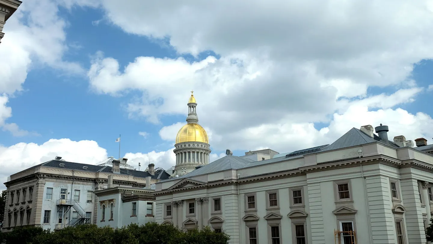 The New Jersey State House. Credit: Wikimedia Commons.
