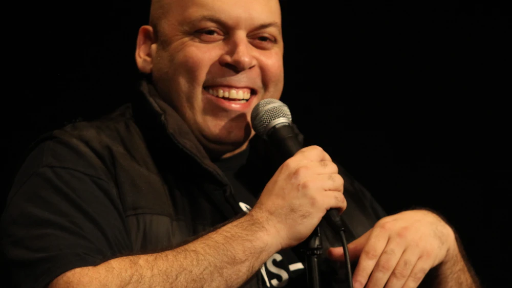 American-Palestinian comedian Amer Zahr. Credit: Wikimedia Commons.