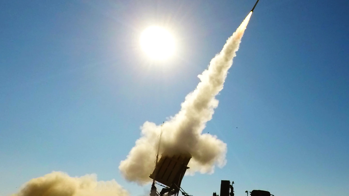 A view of the Iron Dome air-defense system. Credit: Rafael Advanced Defense Systems.