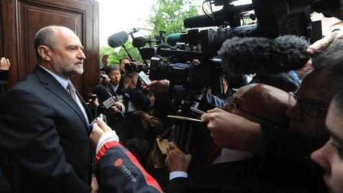 The head of the team of International Atomic Energy Agency (IAEA) inspectors, Herman Nackaerts, arrives for talks with Iran in Vienna's Iranian embassy on May 14. Credit: EPA/HERBERT PFARRHOFER.