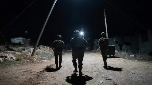 Israeli security forces conduct counter-terrorism operations in northern Samaria, December 2025. Credit: IDF.