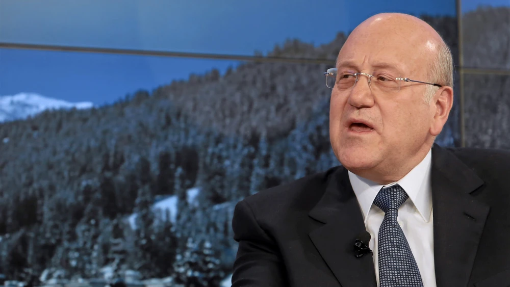 Lebanese Prime Minister Najib Mikati at the World Economic Forum in Davos, Switzerland, Jan. 25, 2013. Photo by Monika Flueckiger/Swiss-Image.ch via Wikimedia Commons.